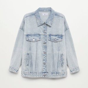 Mango Oversized Denim Jacket